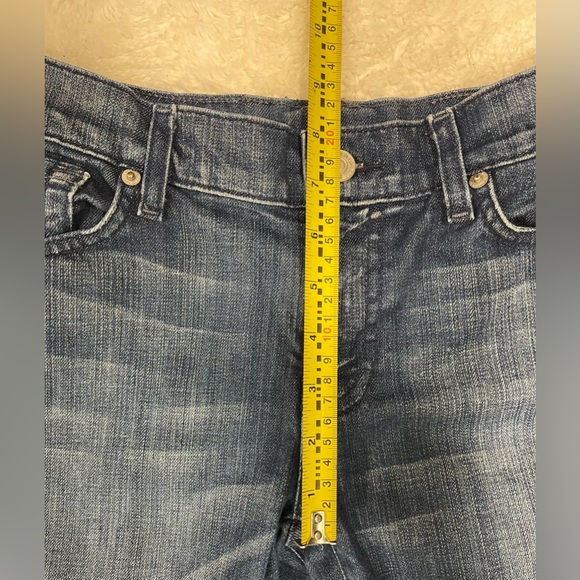 7 For All Mankind Jeans Size 29 Flare Leg - Picture 7 of 8